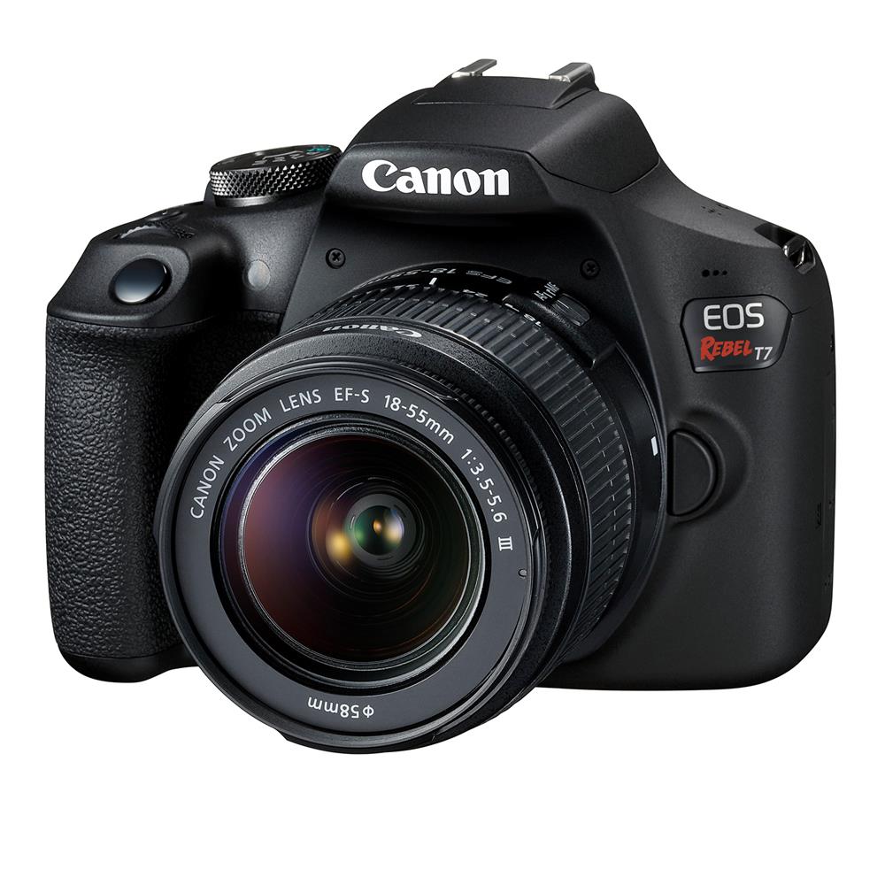 Canon EOS Rebel T7 DSLR Camera w/18-55mm III Lens Deluxe Bundle 01