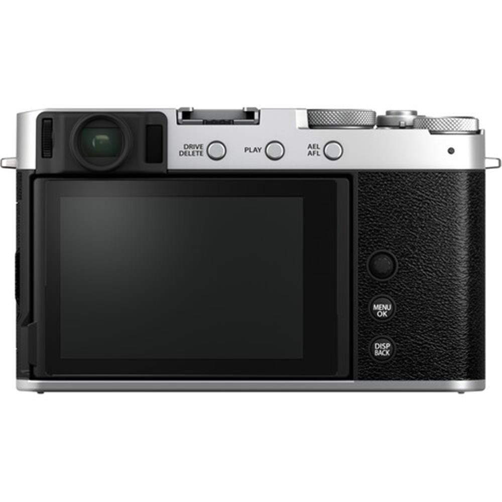 Henrys.com : FUJIFILM X-E4 BODY ONLY SILVER