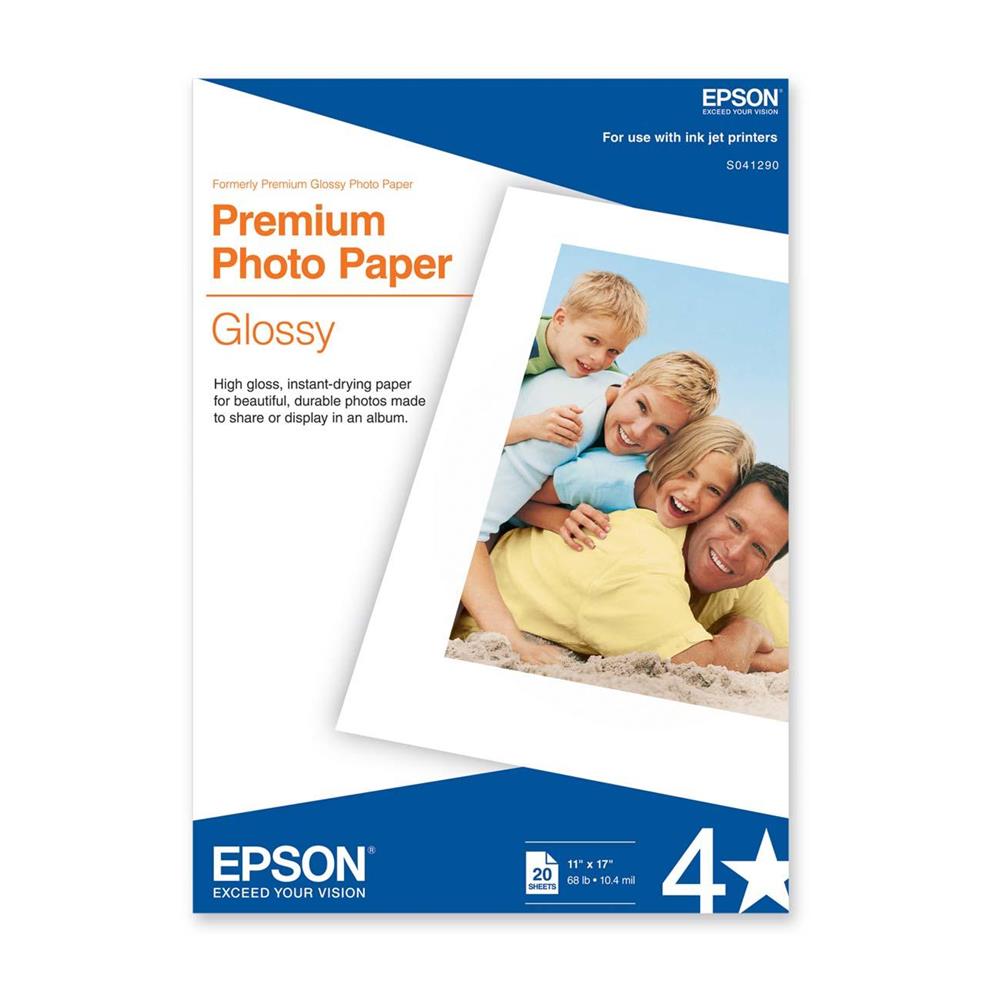 EPSON PREMIUM GLOSSY PAPER 11X17 20SH