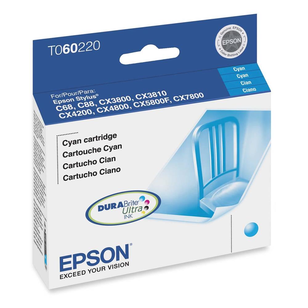 EPSON T060220 CYAN INK (C88)