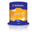 VERBATIM DVD-R 4.7GB 16X 100PK SPINDLE