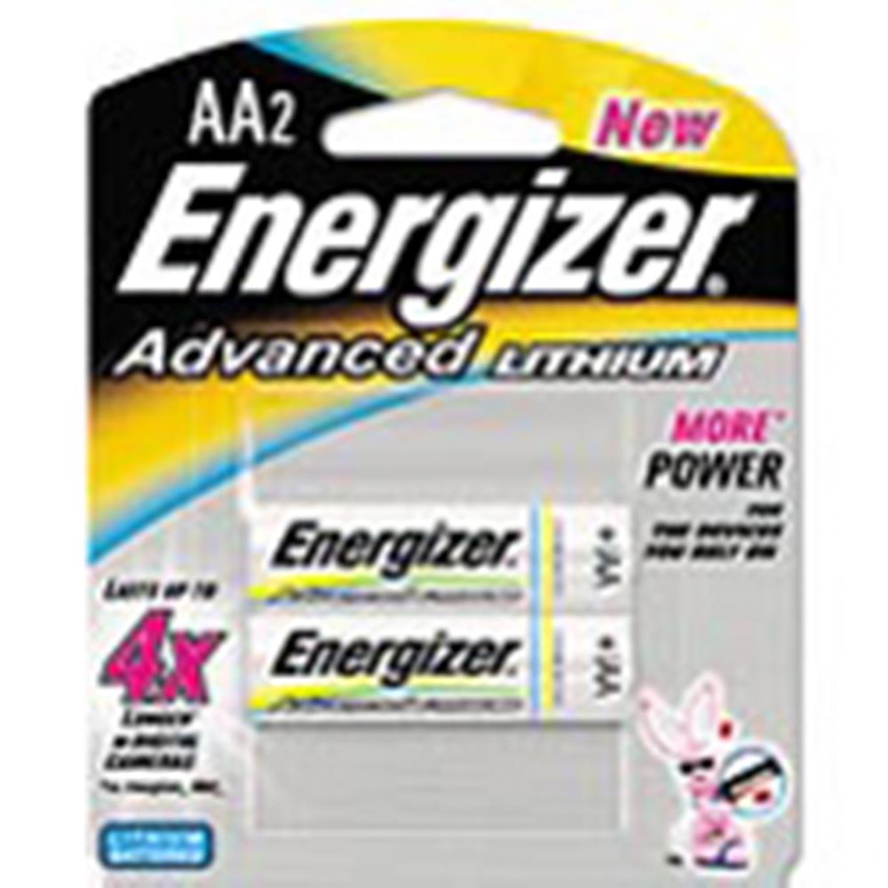 ENERGIZER ADVANCED AA/2 LITH BATTERIES